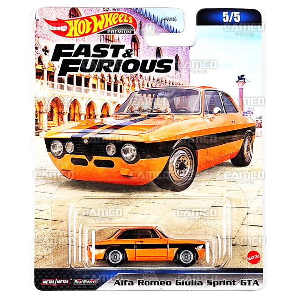 Alfa Romeo Giulia Sprint GTA - 2023 Hot Wheels (Fast &amp; Furious)