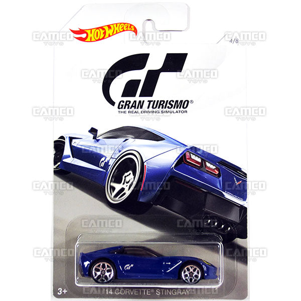 14 Corvette Stingray - 2018 Hot Wheels GRAN TURISMO Case Assortment FKF26-999A by Mattel.