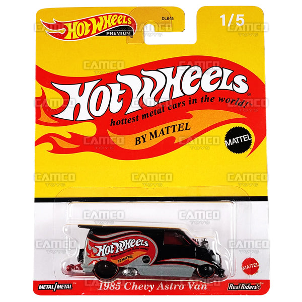 1985 Chevy Astro Van #1 - 2022 Hot Wheels 1:64 Premium Pop Culture Mattel Brands Case R Assortment DLB45-946R by Mattel.