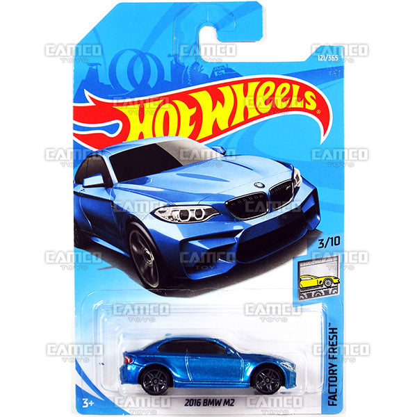 2016 BMW M2 #121 blue - 2018 Hot Wheels Basic G Case Assortment C4982