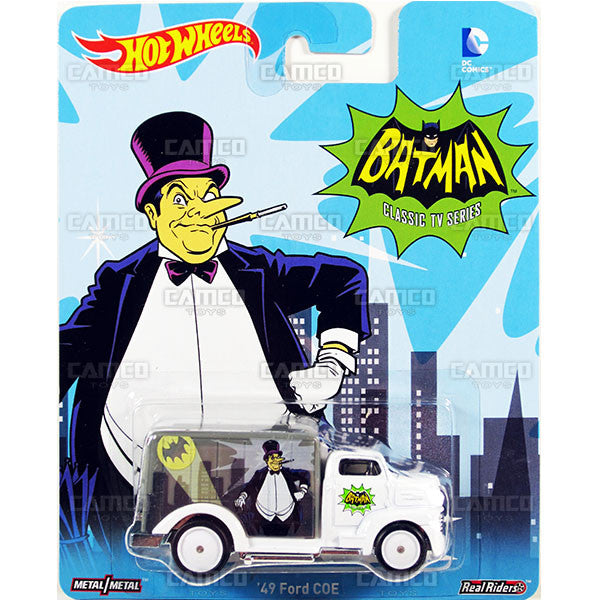 49 FORD COE (The Penguin) - 2015 Hot Wheels Pop Culture C Case (BATMAN CLASSIV TV SERIES) Assortment CFP34-956C by Mattel.
