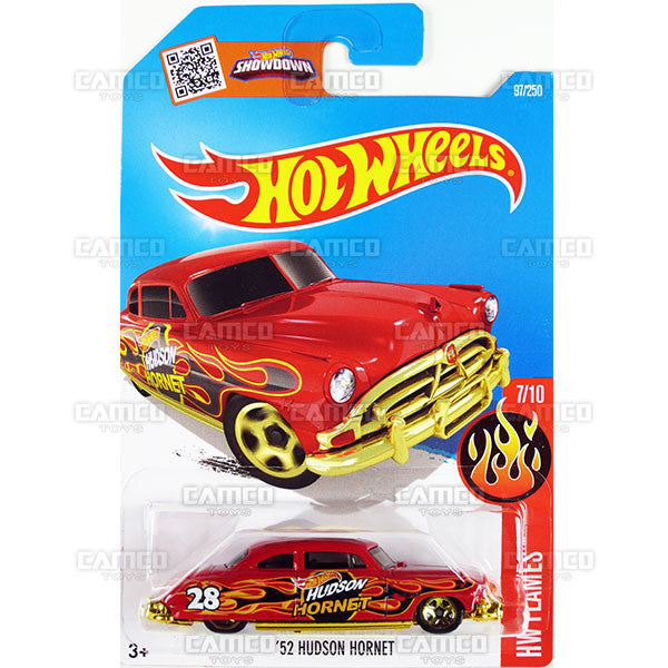 52 Hudson Hornet #97 Red - 2016 Hot Wheels Mainline B Case WorldWide Assortment C4982