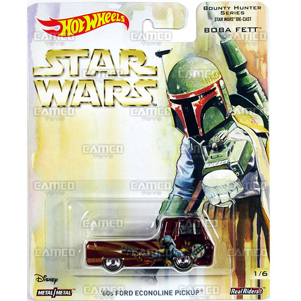 60s Ford Econoline Pickup (Boba Fett) - 2017 Hot Wheels Pop Culture L Case (Star Wars) Assortment DLB45-956L by Mattel.