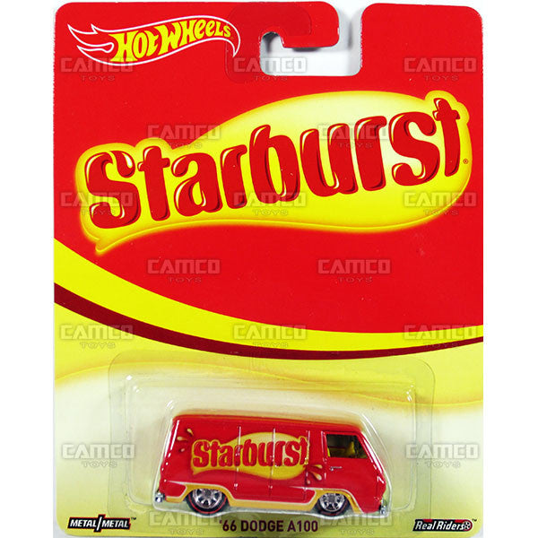 66 DODGE A100 (Starburst) - 2015 Hot Wheels Pop Culture B Case (MARS Candy) Assortment CFP34-956B by Mattel.