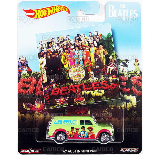 67 Austin Mini Van - 2017 Hot Wheels Pop Culture H Case (THE BEATLES) DLB45-956H