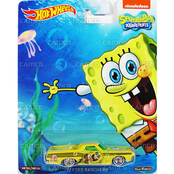72 FORD RANCHERO - 2015 Hot Wheels Pop Culture A Case (SPONGEBOB Squarepants) Assortment CFP34-956A by Mattel.