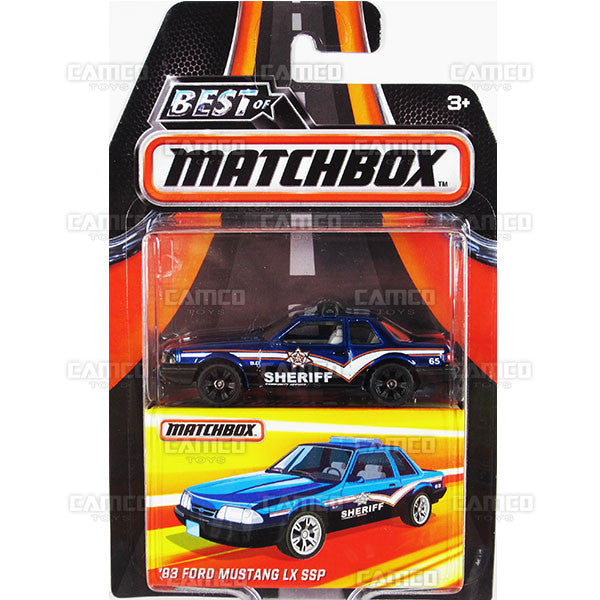 93 Ford Mustang LX SSP - from 2016 Matchbox Best of World A Case Assortment DKC59-986A by Mattel.