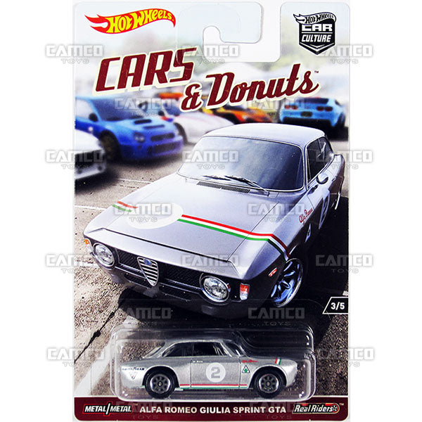 Alfa Romeo Giulia Sprint GTA - 2017 Hot Wheels Car Culture L Case Assortment DJF77-956L by Mattel.