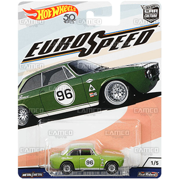 Alfa Romeo Giulia Sprint GTA - 2018 Hot Wheels Car Culture C Case EURO SPEED Assortment FPY86-956C