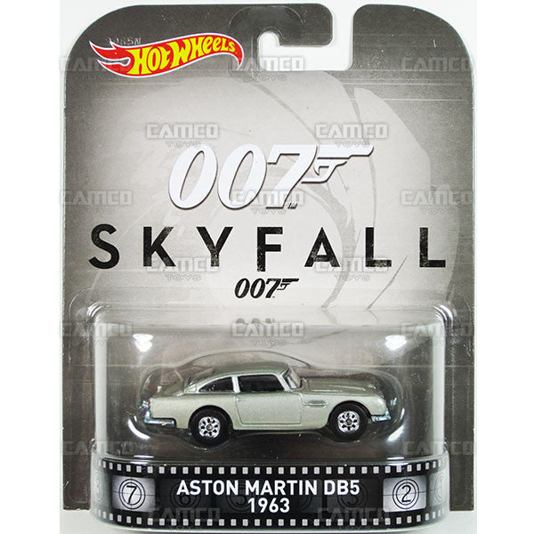 Aston Martin DB5 1963 (James Bond 007) - 2016 Hot Wheels Retro Entertainment A Case DCM55-959A