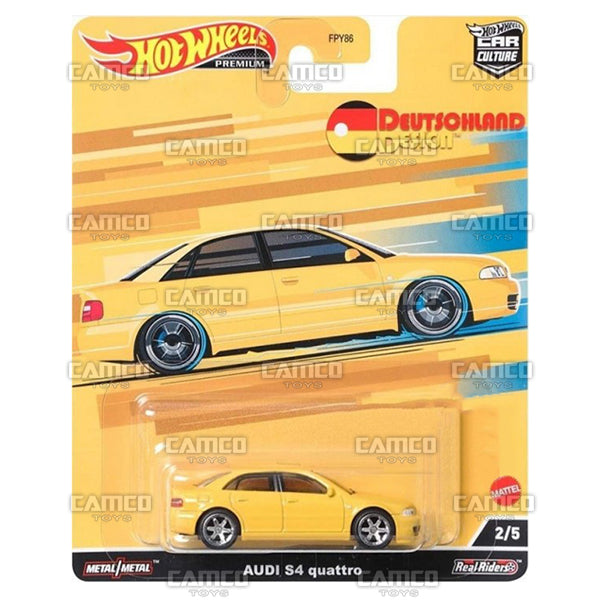 Audi S4 Quattro - 2022 Hot Wheels Car Culture DEUTSCHLAND DESIGN Case K Assortment FPY86-957K by Mattel.