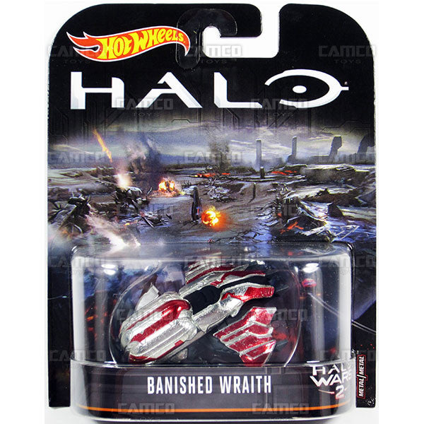 Banished Wraith - 2017 Hot Wheels Retro Replica Entertainment B Case (HALO) Assortment DMC55-956B