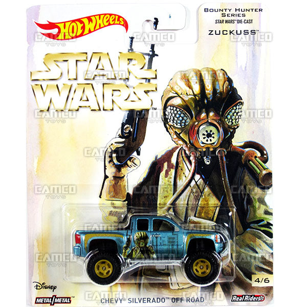 Chevy Silverado Off Road (Zuckuss) - 2017 Hot Wheels Pop Culture L Case (Star Wars) Assortment DLB45-956L by Mattel.