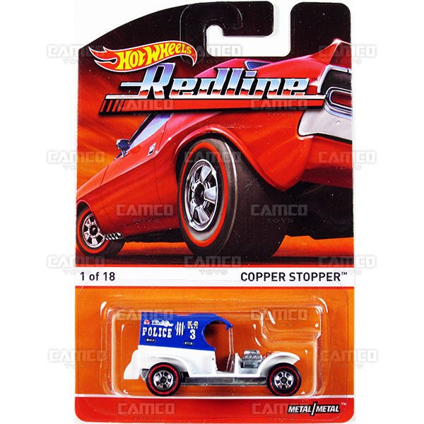 Copper Stopper - 2015 Hot Wheels Heritage B Case (Redline) Assortment BDP91-956B by Mattel.