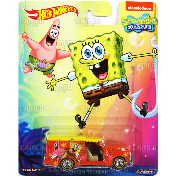 CUSTOM 52 CHEVY - 2015 Hot Wheels Pop Culture A Case (SPONGEBOB Squarepants) Assortment CFP34-956A by Mattel.
