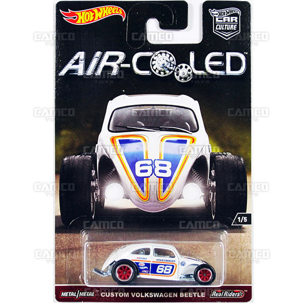 Custom Volkswagen Beetle - 2017 Hot Wheels Car Culture H Case AIR COOLED Assortment DJF77-956H