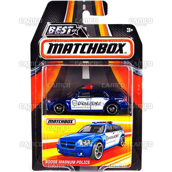 Dodge Magnum Police - 2017 Best of Matchbox B Case Assortment DKC59-956B by Mattel.