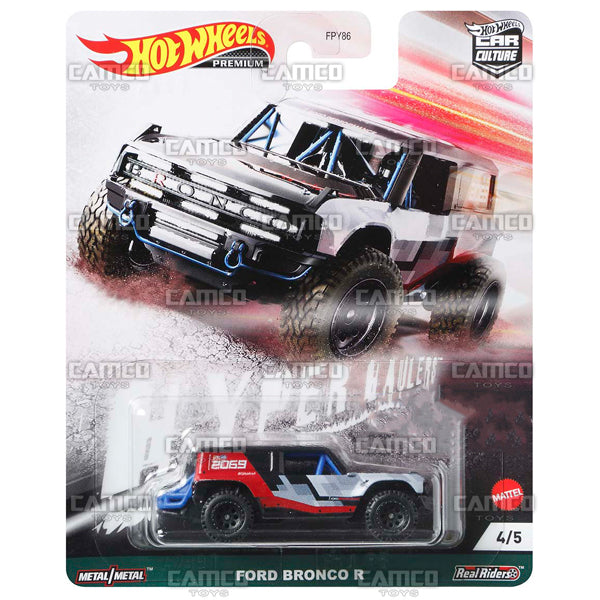 Ford Bronco R - 2021 Hot Wheels Car Culture HYPER HAULERS Case F Assortment FPY86-957F by Mattel