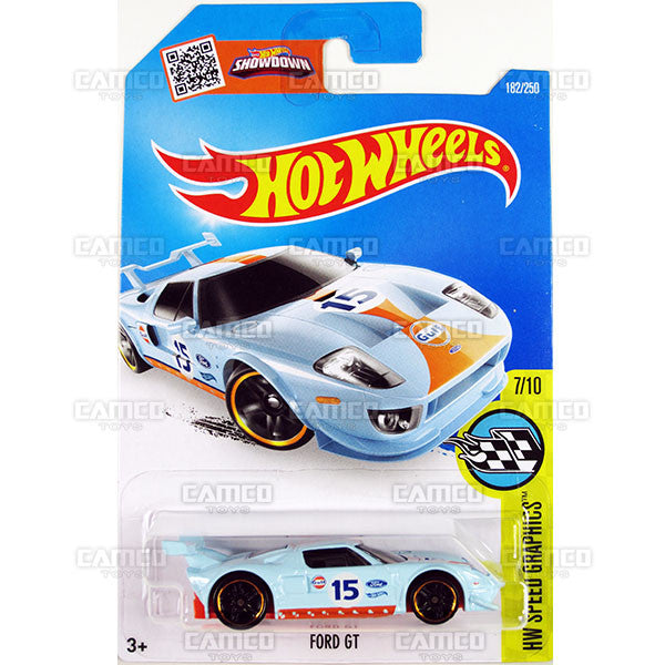 Ford GT #182 Gulf - 2016 Hot Wheels Mainline C Case WorldWide Assortment C4982