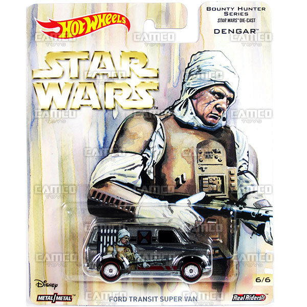 Ford Transit Super Van (Dengar) - 2017 Hot Wheels Pop Culture L Case (Star Wars) Assortment DLB45-956L by Mattel.