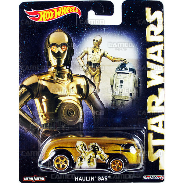 HAULIN GAS (C3PO) - 2015 Hot Wheels Pop Culture E Case (STAR WARS) Assortment CFP34-956E by Mattel.