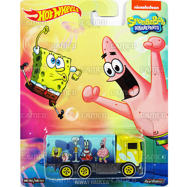 HIWAY HAULER - 2015 Hot Wheels Pop Culture A Case (SPONGEBOB Squarepants) Assortment CFP34-956A by Mattel.