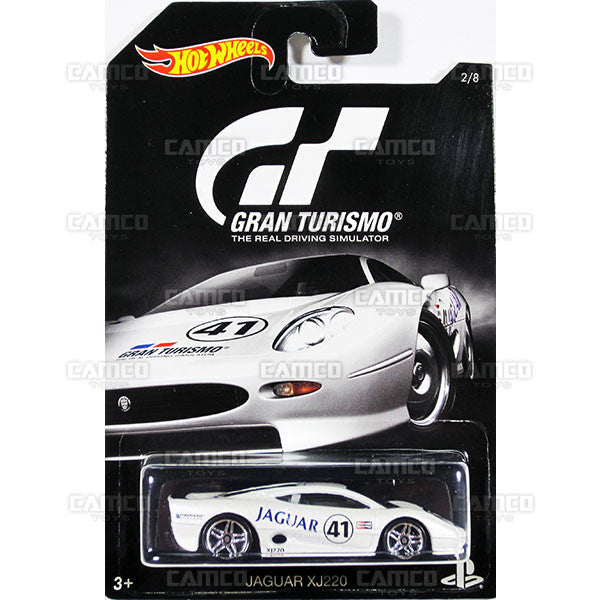 Jaguar XJ220 - from 2016 Hot Wheels GRAN TURISMO A Case Assortment DJL12-999A by Mattel.
