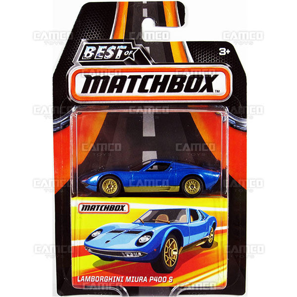 Lamborghini Miura P400 S - 2017 Matchbox BEST OF Matchbox A Case Assortment DKC59-956A