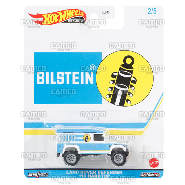 Land Rover Defender 110 Hardtop (Bilstein) - 2021 Hot Wheels Pop Culture Speed Shop Case K Assortment DLB45-946K by Mattel