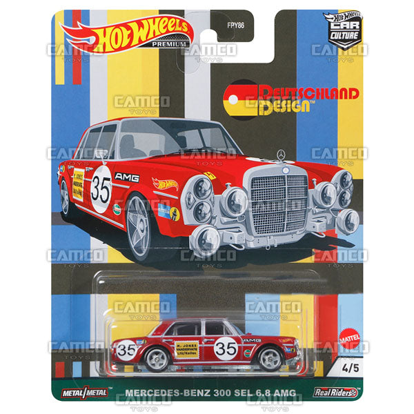 Mercedes-Benz 300 Sel 6.8 AMG - 2021 Hot Wheels Car Culture Deutschland Design Case C Assortment FPY86-957C by Mattel