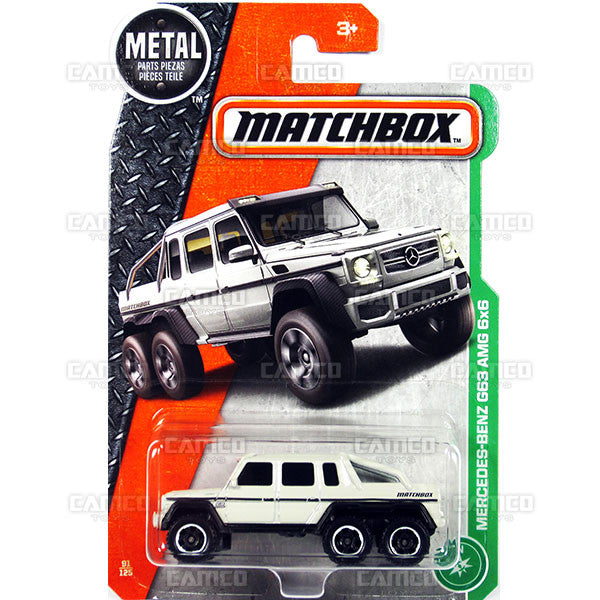 Mercedes-Benz G63 AMG 6x6 #91 - 2017 Matchbox G Case 30782