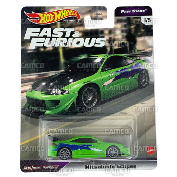 Mitsubishi Eclipse - 2021 Hot Wheels Fast &amp; Furious FAST STARS Case L Assortment GBW75-956L by Mattel.
