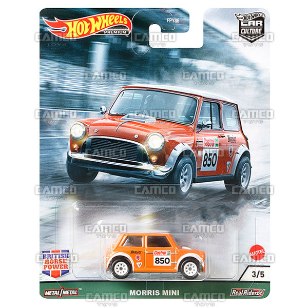 Morris Mini - 2021 Hot Wheels Car Culture British Horse Power Case A Assortment FPY86-957A by Mattel