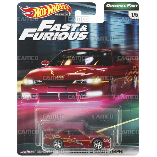Nissan 240SX (S14) Original Fast - 2019 Hot Wheels Premium Fast &amp; Furious B Case Assortment GBW75-956B by Mattel.