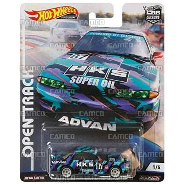 Nissan Skyline GT-R (HKS Advan) - 2019 Hot Wheels Car Culture H Case OPEN TRACK Assortment FPY86-956H by Mattel.