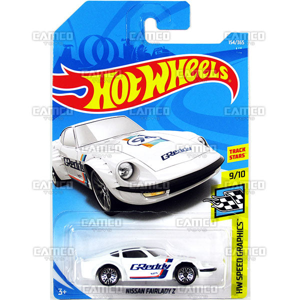 Nissan Fairlady Z #154 white - 2018 Hot Wheels Basic G Case Assortment C4982