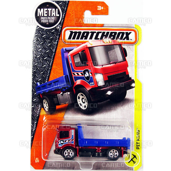 Pit King #81 - from 2017 Matchbox Basic J Case Assortment 30782 by Mattel.