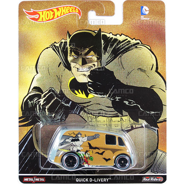 QUICK D-LIVERY - from 2016 Hot Wheels Pop Culture D Case (DC COMICS BvS) Assortment DLB45-956D by Mattel.