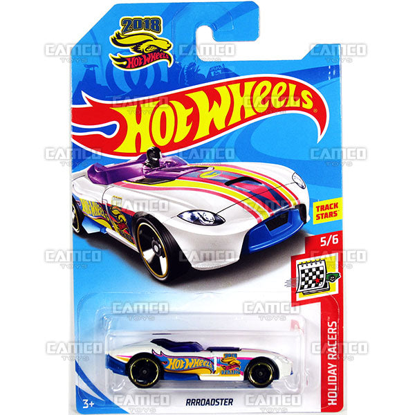 RRRoadster (Treasure Hunt) - 2018 Hot Wheels Basic Mainline H Case Assortment C4982 by Mattel.