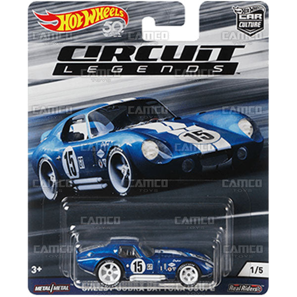 Shelby Cobra Daytona Coupe - 2018 Hot Wheels Car Culture E Case Circuit Legends Assortment FPY86-956E by Mattel.