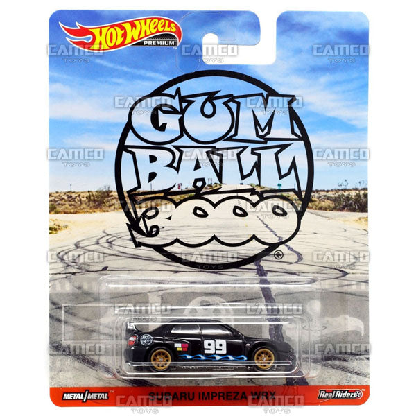 Subaru Impreza WRX (GumBall 3000) - 2019 Hot Wheels Premium Retro Entertainment N Case Assortment DMC55-956N by Mattel.