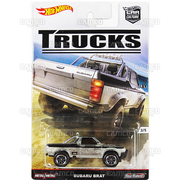 SUBARU BRAT (zamac) - from 2016 Hot Wheels Car Culture C Case (TRUCKS) Assortment DJF77-956C by Mattel.