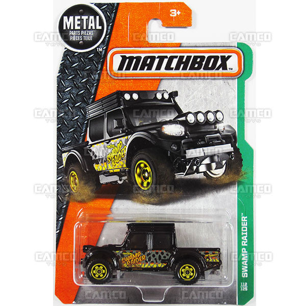 Swamp Raider #112 black - from 2016 Matchbox Basic Case Assortment 30782 by Mattel.