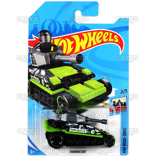 Tanknator (Treasure Hunt) - 2018 Hot Wheels Basic Mainline C Case Assortment C4982 by Mattel.