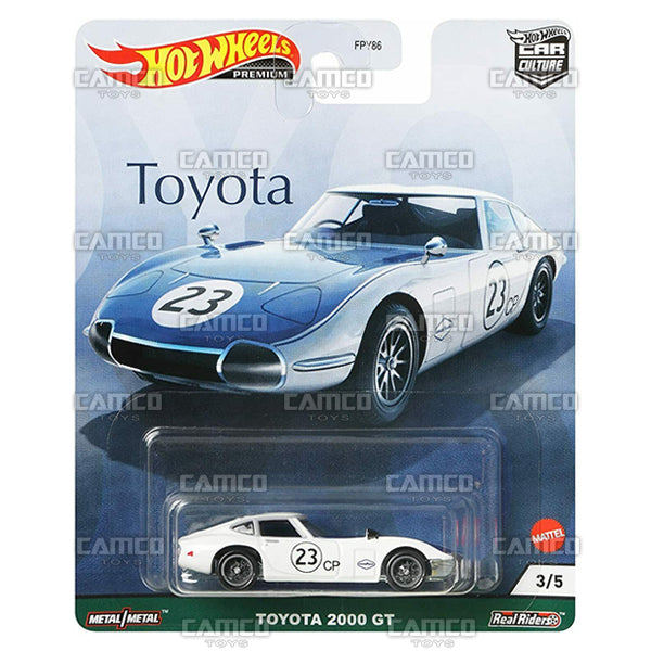 Toyota 2000 GT - 2021 Hot Wheels Car Culture TOYOTA SERIES Case H Assortment FPY86-957H by Mattel