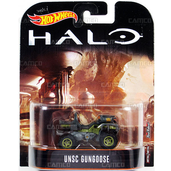 UNSC Gungoose  - 2017 Hot Wheels Retro Replica Entertainment B Case (HALO) Assortment DMC55-956B