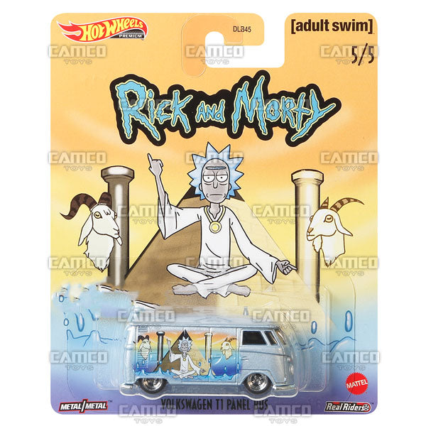 Volkswagen T1 Panel Bus - 2020 Hot Wheels Premium Pop Culture G Case RICK and MORTY (Adult Swim) Assortment DLB45-946G by Mattel.