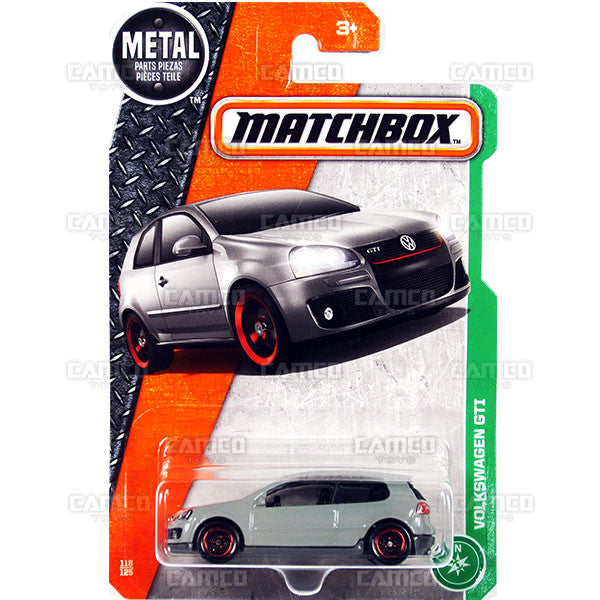Volkswagen GTI #118 grey - 2017 Matchbox H Case Assortment 30782 by Mattel