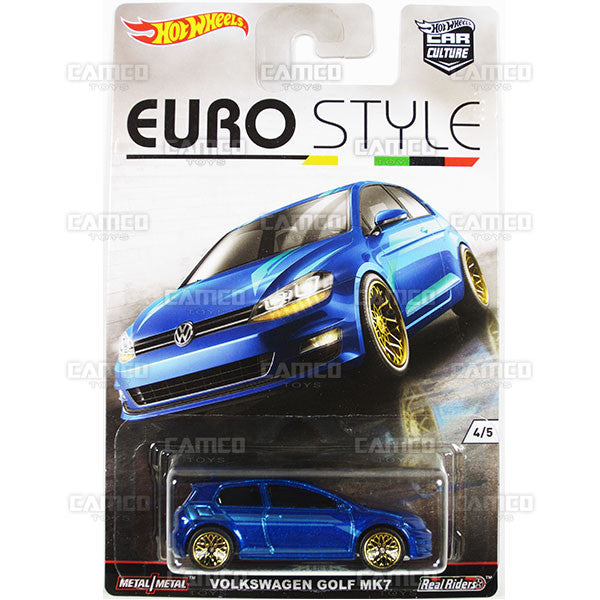 VOLKSWAGEN GOLF MK7 - from 2016 Hot Wheels Car Culture B Case (EURO STYLE) assortment DJF77-956B by Mattel.