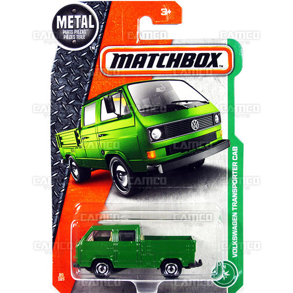 Volkswagen Transporter Cab #95 green - 2017 Matchbox G Case 30782